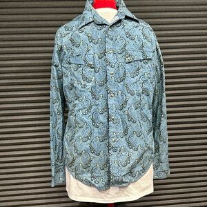 Wrangler long sleeve paisley